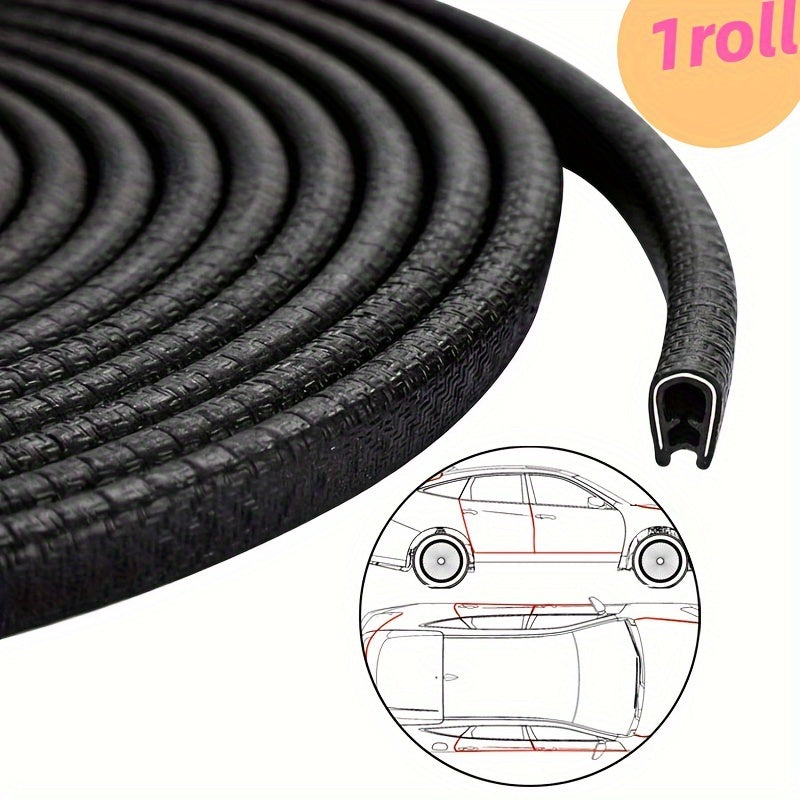 U-Shaped Rubber Door Seal for Car Luggage Compartment Edge Guard Strip
