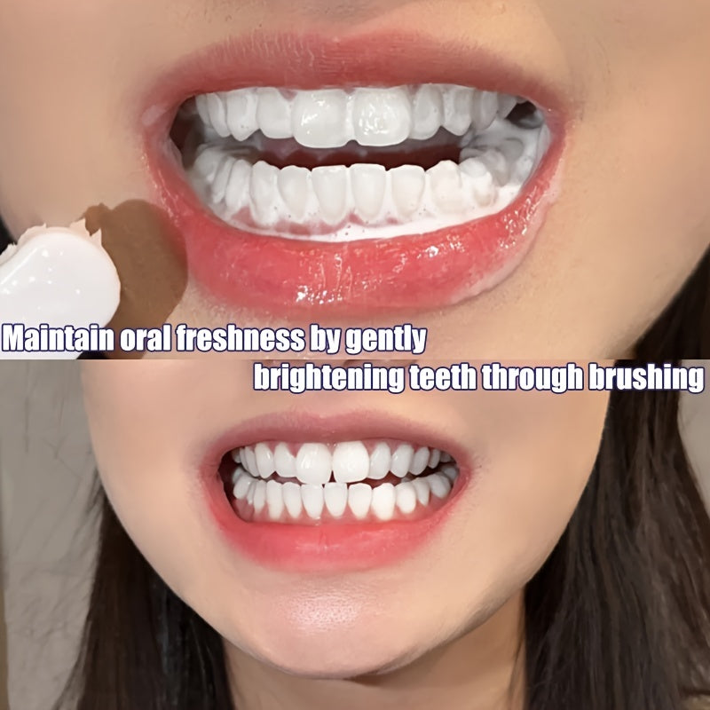 3D Snow Brushing Toothpaste Purple Gentle Cleansing Fresh Breath Whitening Travel-Friendly