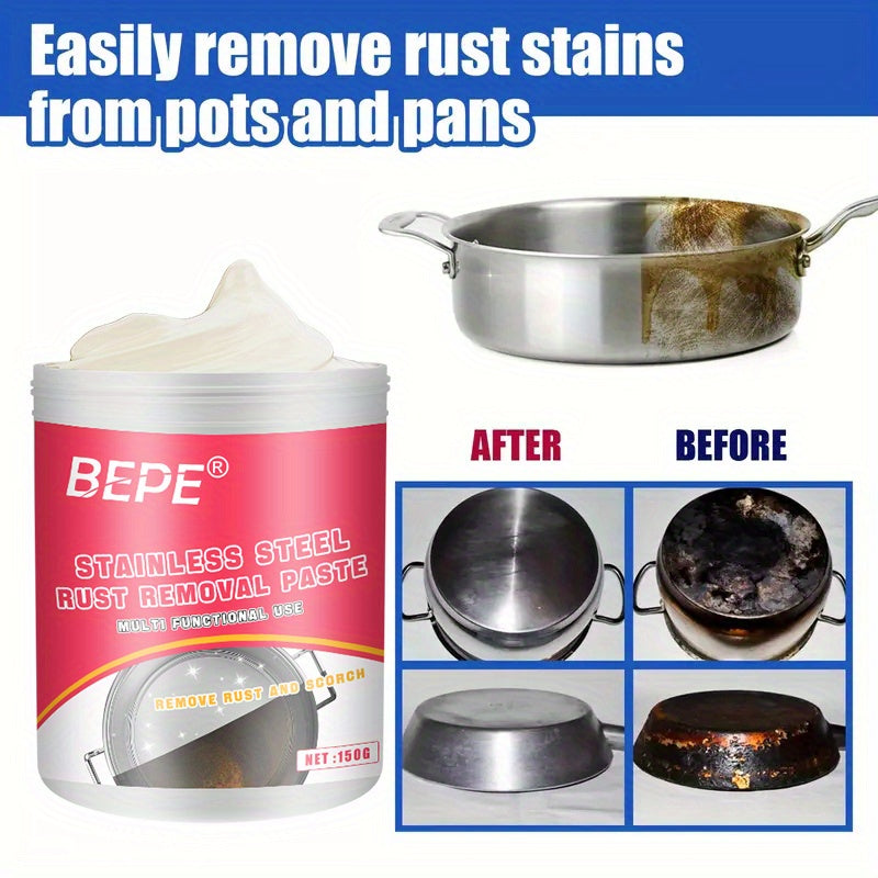 Metal Rust Remover Paste for Cars, Motorcycles, Rvs, Kitchenware