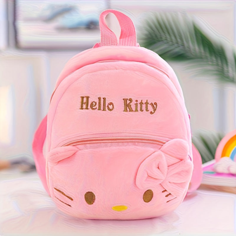 Women’s Travel Backpack with Cartoon Hello Kitty Design in Multiple Colors