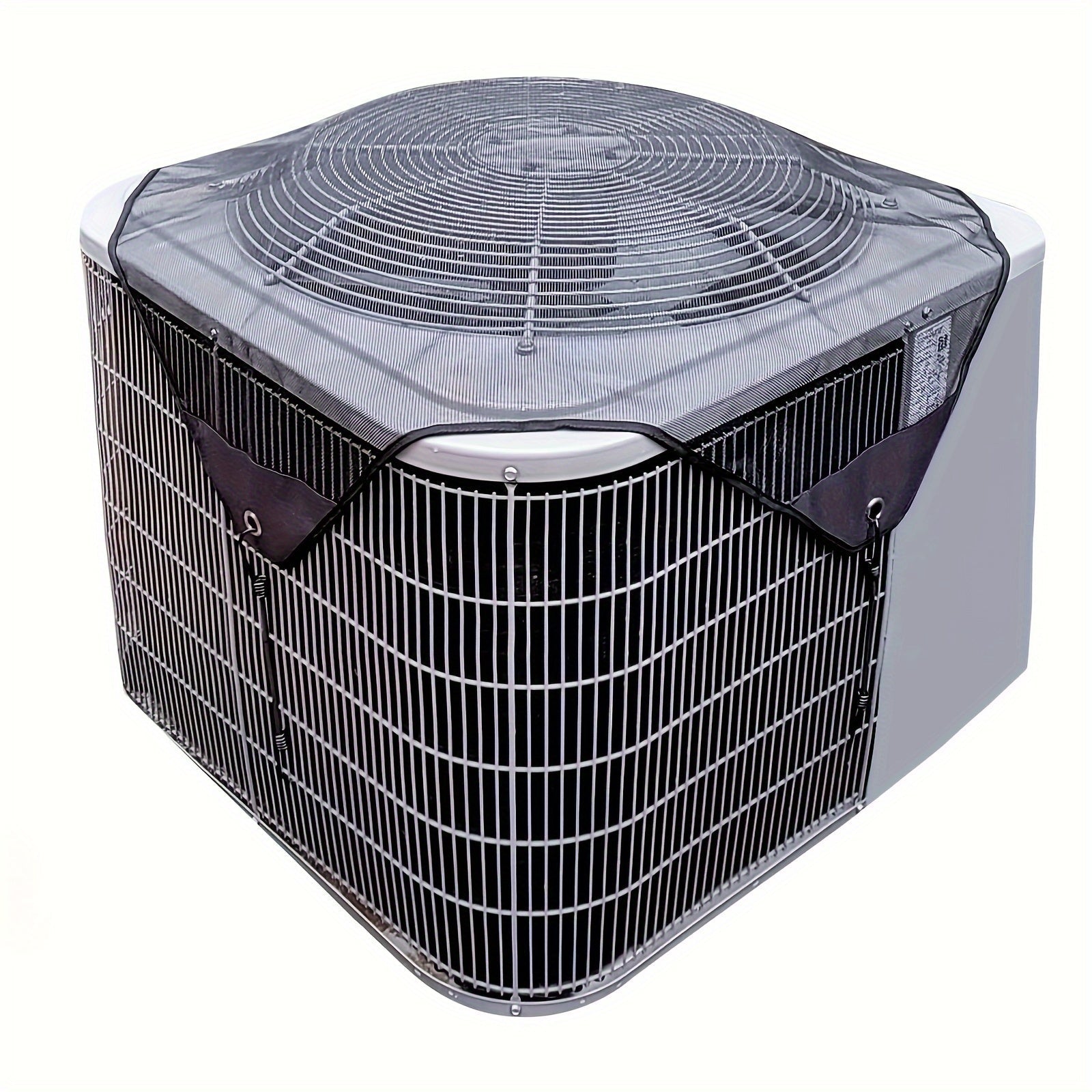 Resin Mesh Outdoor Air Conditioner Cover for AC Unit Protection, Weatherproof, Durable