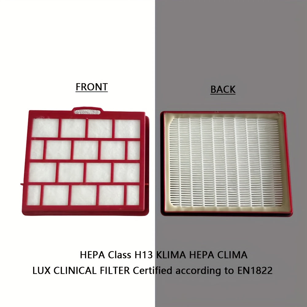 Bir Lux Clinical HEPA Class H13 Filtri, Electrolux Lux Changyutgichlariga mos keladigan qulay bitta qadoqda, yuqori samarali zarrachalar havo filtrlash tizimi bilan, ko'pik va plastik ramka komponentlari bilan ta'minlangan.