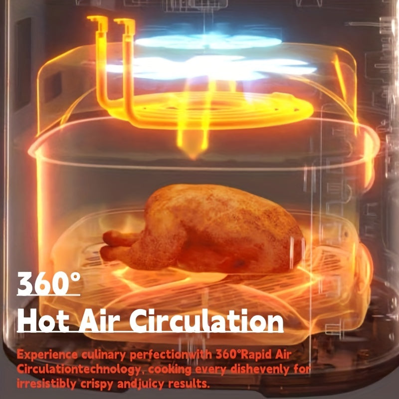 6.5L Ko‘p Funktsiyali Havo Qovuradigan Qurilma Sensorli Ekran Boshqaruvi Sog‘lom Pishirish