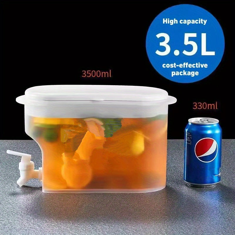 Large Capacity Refrigerator Water Dispenser with Spigot Tap, No Electricity