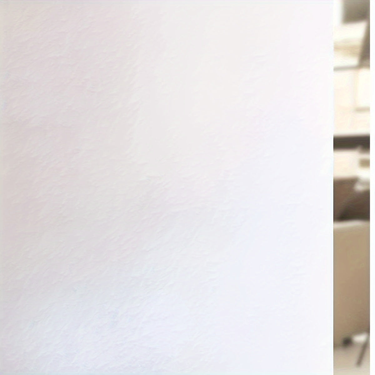 Frosted Privacy Window Film Static Cling Heat Control for Glass Doors 2mil Roll