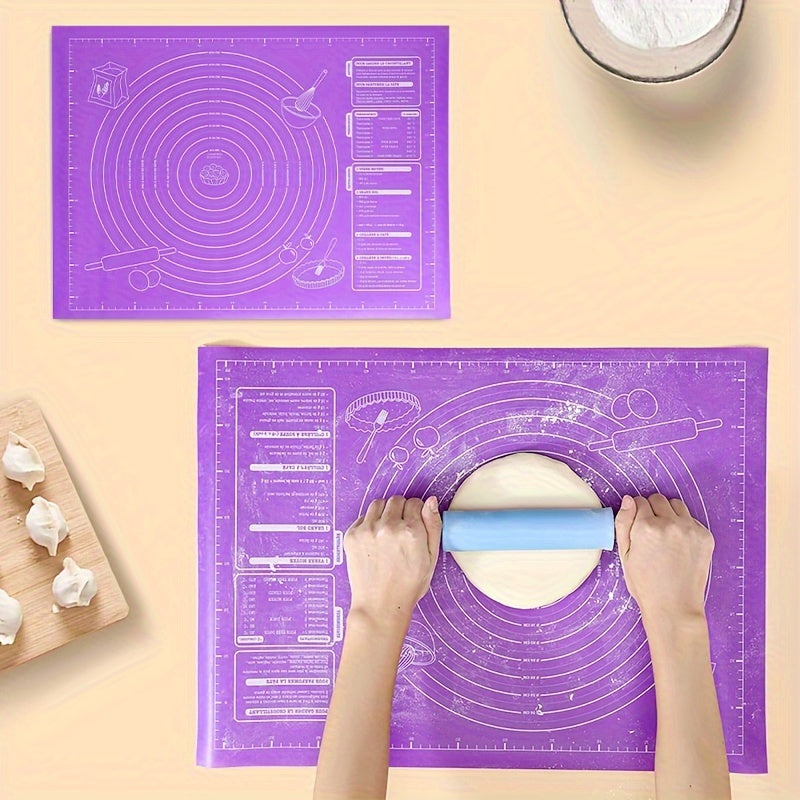 Extra-Thick Non-Stick Silicone Baking Mat for Dough Pastry and Noodles