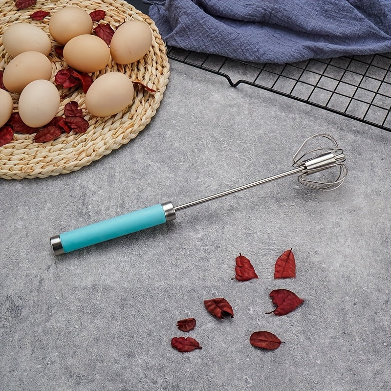 Stainless Steel Hand Egg Whisk for Effortless Beating and Stirring