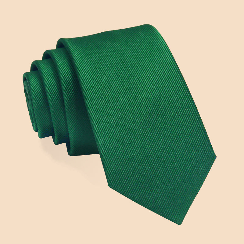 Erkaklar uchun oddiy rangli galstuk, ish kiyimlari va maktab formasi uchun