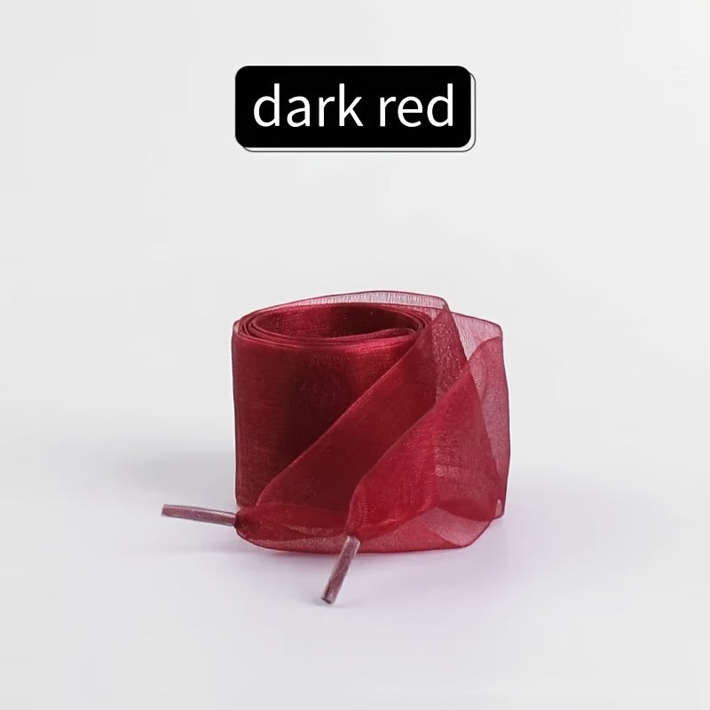 Unisex Cotton Lace Fashion Shoelaces for Sneakers and Shoes