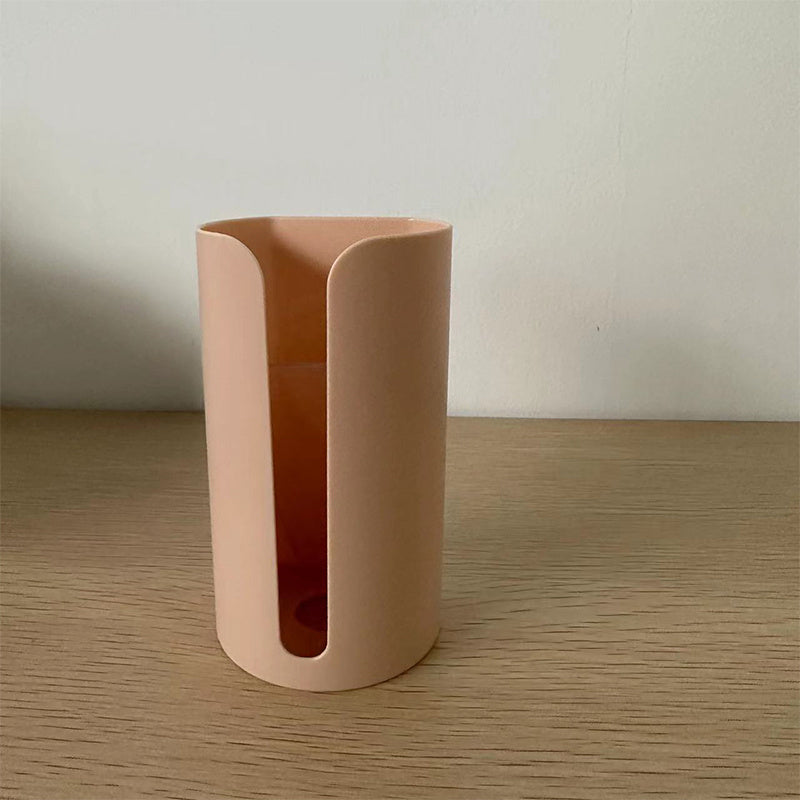 Soporte para bolsas de basura de pared para cocina baño, plástico ABS sin clavos