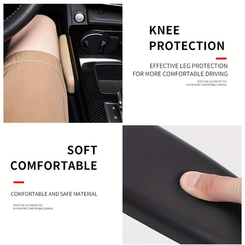 Car Armrest Pad for Driver's Side Central Console Knee Support TPU