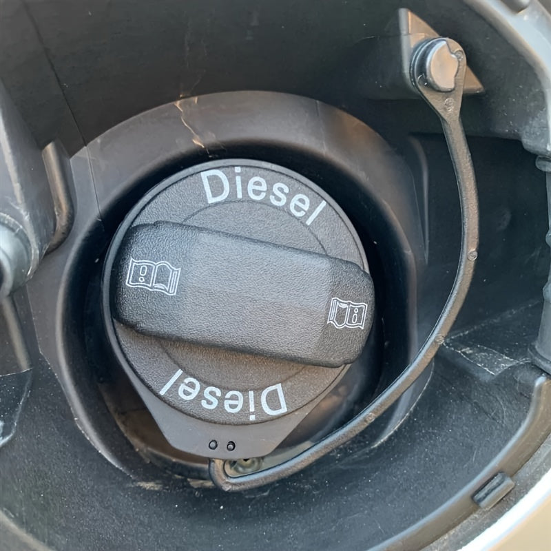 Correa de tapa de tapón de depósito de combustible universal para coche, negra, duradera