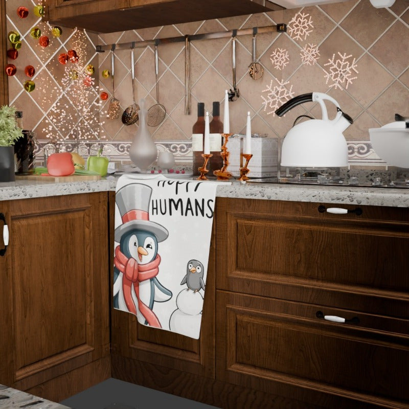 Christmas Wall Decor 18x66cm Snowflakes Tree Deer Snowman Gift Decoration