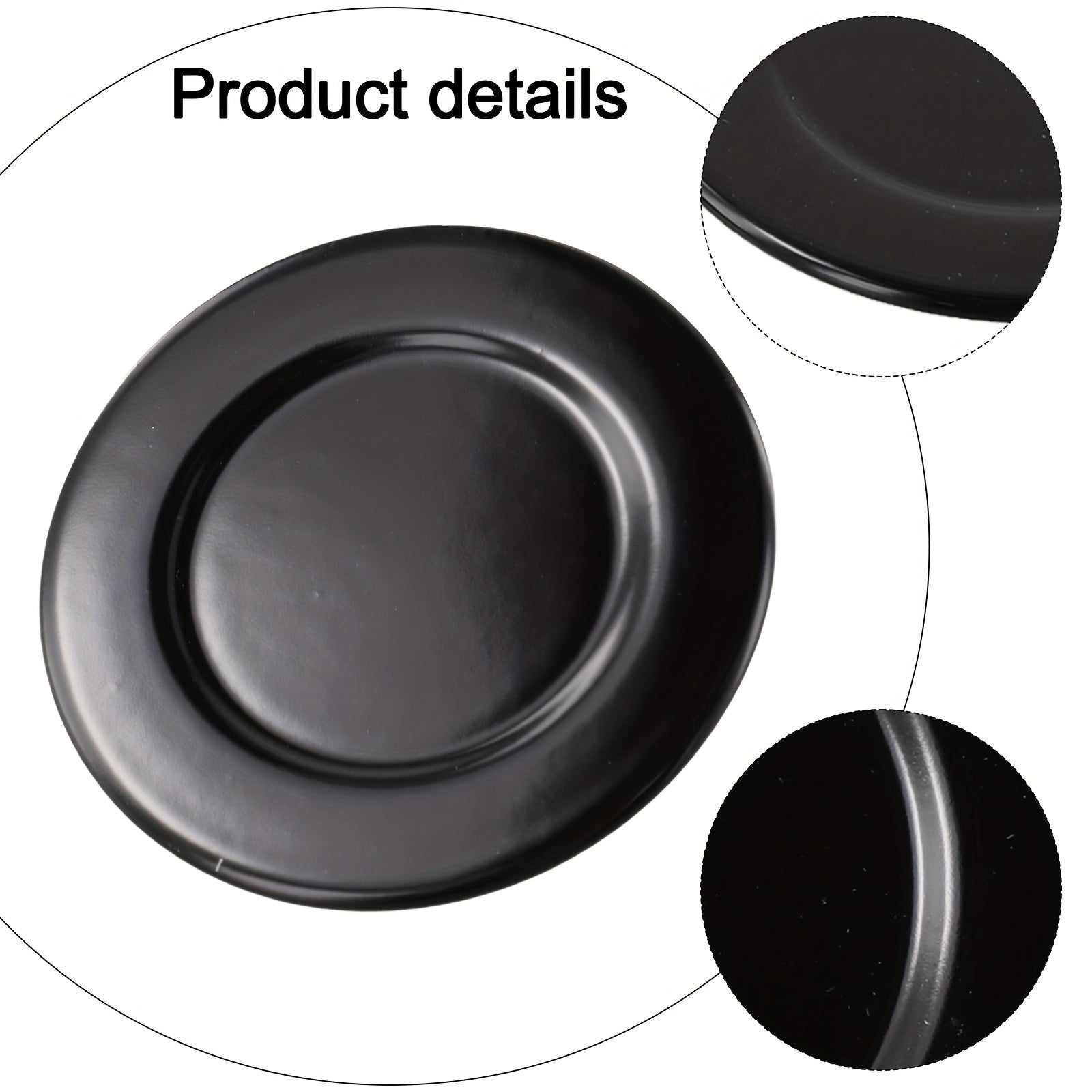 4 piezas de quemadores de gas de hierro negro para cocinas SABAF