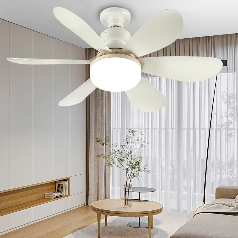 NONZHU LED Chandal Fan Yoritgich Komplekti, 3-Rangli Iliq Oq, Sovuq Oq, Dimmable, Havo Almashinuvi, E27 Poyafzali, Katta va Kichik Hajmda, Turli Xonalar uchun.