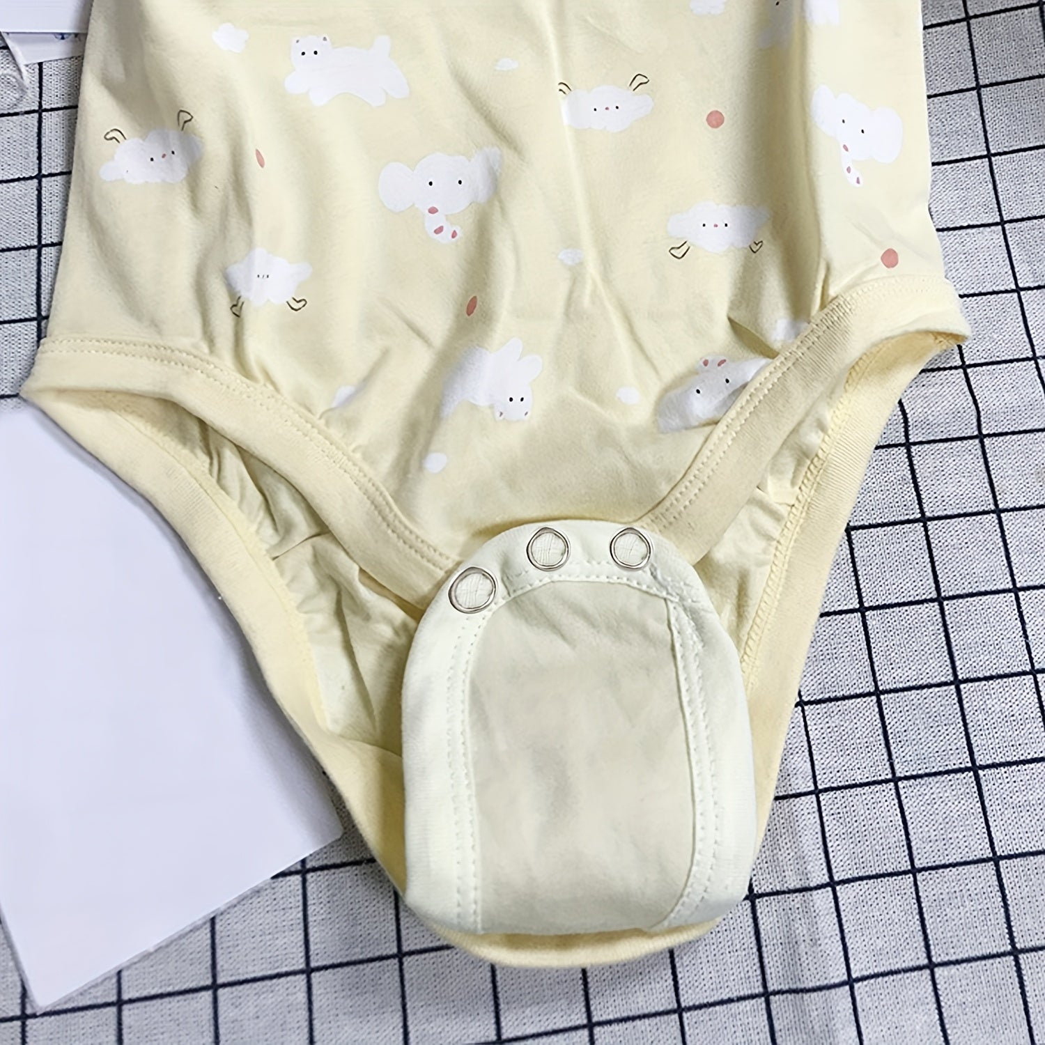 Baby Romper Extenders Set of 2 or 4 for Small Children White Pink Polyester
