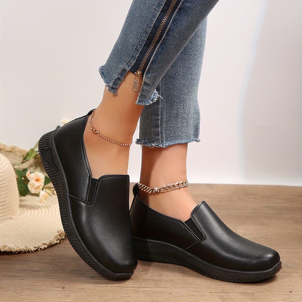 Women's Casual Slip-On Loafers Soft Sole Lightweight Comfort Shoes