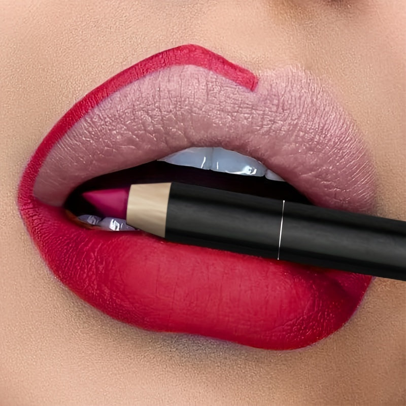 Lápiz de perfilador de labios mate para mujer, de larga duración, tono baya, 1 pieza

Source:
Women Matte Lip Liner Pencil, Long Lasting, Berry Tone, 1 Piece