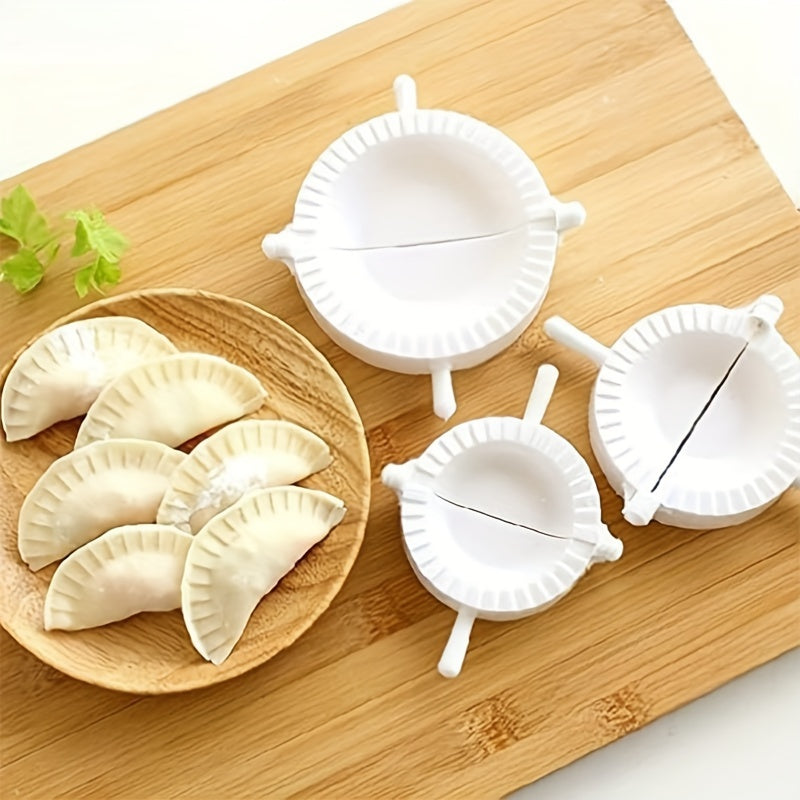 Set of 3 Plastic Dumpling Molds for Homemade Dumplings Pies Pastries