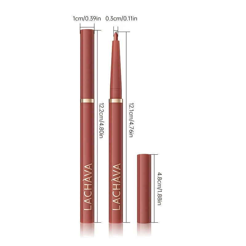 Women's Waterproof Nude Lip Liner, Matte, Long-Lasting, Retractable