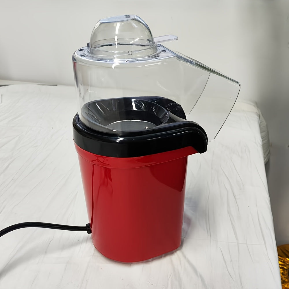 Kompakt GMBIN Popkorn tayyorlagich - Bir tugma bilan boshqarish, tez va teng issiqlik, uy sharoitida foydalanish uchun yengil va portativ. Mustahkam PP materialidan tayyorlangan. Zamonaviy popper dizayni va mustahkam plastmassa