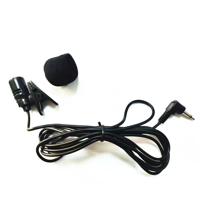 Wired Microphone for Car Navigation Lavalier External Microphone