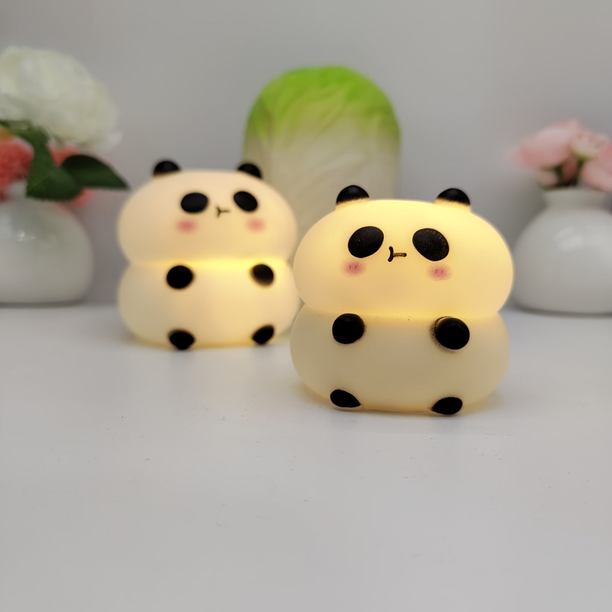 Luz nocturna LED alimentada por batería con control de palanca para dormitorio y habitación infantil