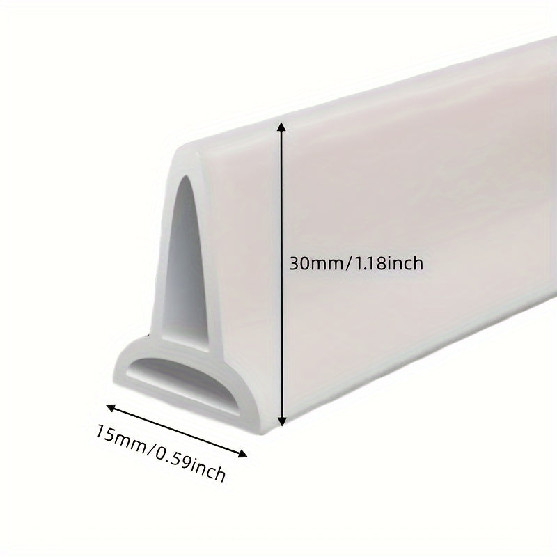 Silicone Bathtub Shower Stopper Prevents Splashing and Flooding Bathroom Accessory