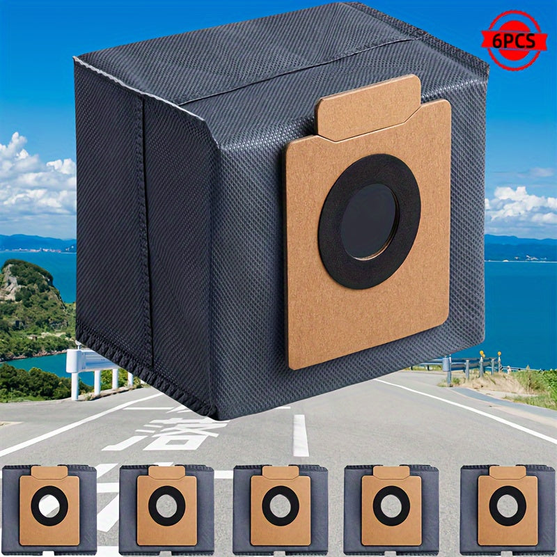 Eufy X8 Pro/X10 Pro Omni robot tozalagichi uchun 6 ta almashtirish chang sumkasi to'plami - Polga ulanish aksessuarlari kiritilgan