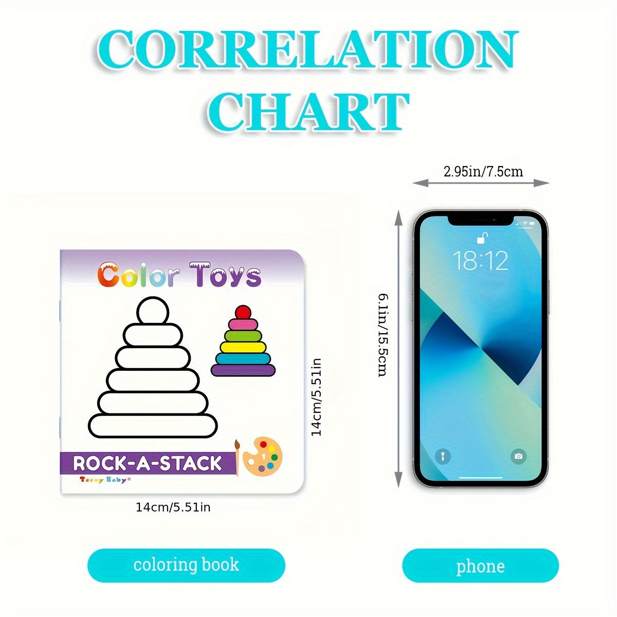 10-Piece Kids DIY Coloring Book Set for Ages 4 and Up