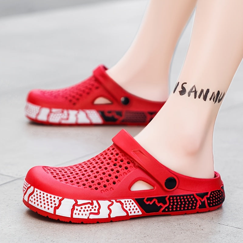 Women's Punk-Inspired Clogs Breathable Non-Slip EVA Beach Sandals