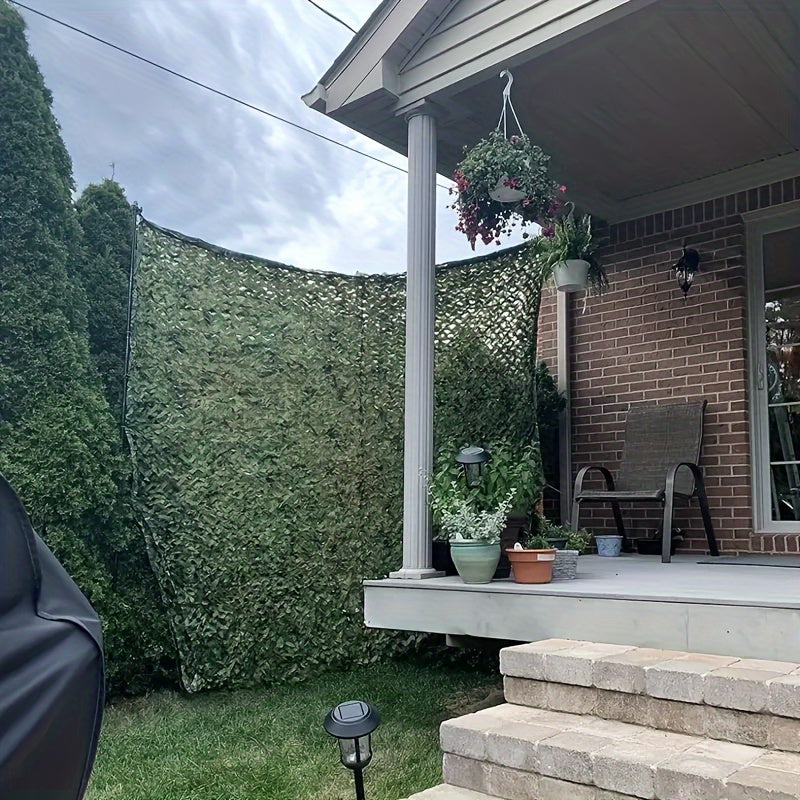 Nylon Camouflage Netting for Outdoor Landscaping Privacy and Concealment
