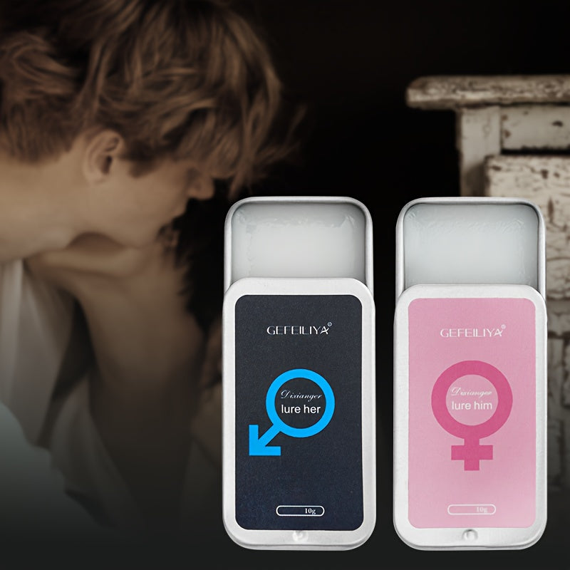 Unisex Solid Perfume Stick Floral Scent Long-Lasting Travel-Friendly Natural Fragrance