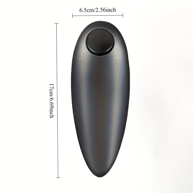 Bepul shisha tutqich bilan portativ elektr koni va bankani ochuvchi, keksa odamlar uchun qo'ldan ozod dizayn, jarohat va zo'riqishni oldini oladi, batareyali ishlaydi (Oq).