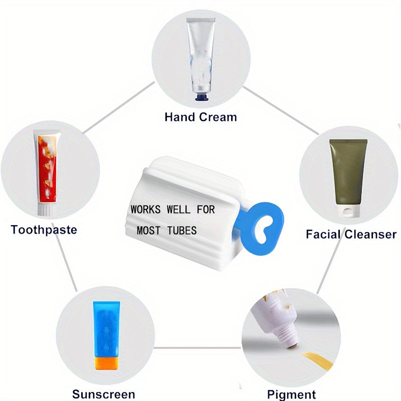 Creative DIY Toothpaste Squeezer 1/2/3/5/6 Pcs Plastic Tube Dispenser