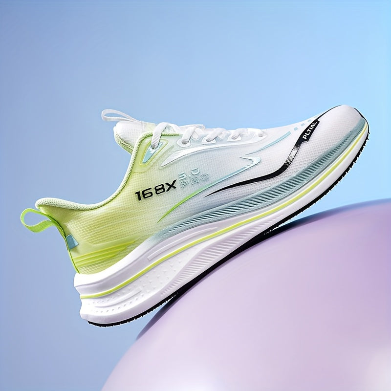 Мужские тканевые дышащие беговые кроссовки, нескользящие, на шнуровке, для улицы