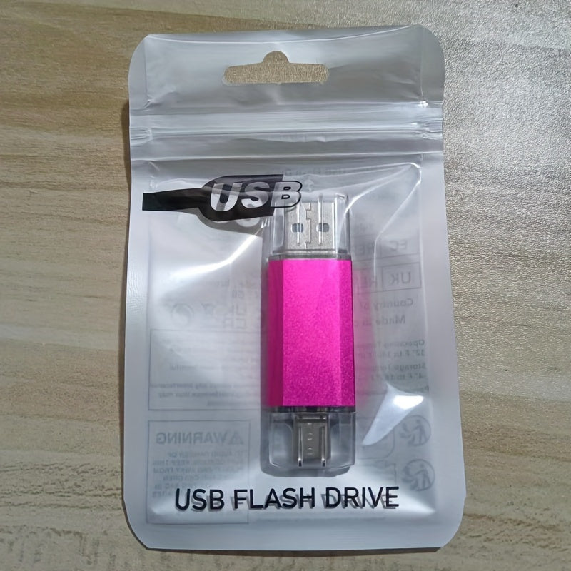 Dual C-Type USB Flash Drive 16GB OTG High-Speed Data Transfer for Android Smartphones and Tablets