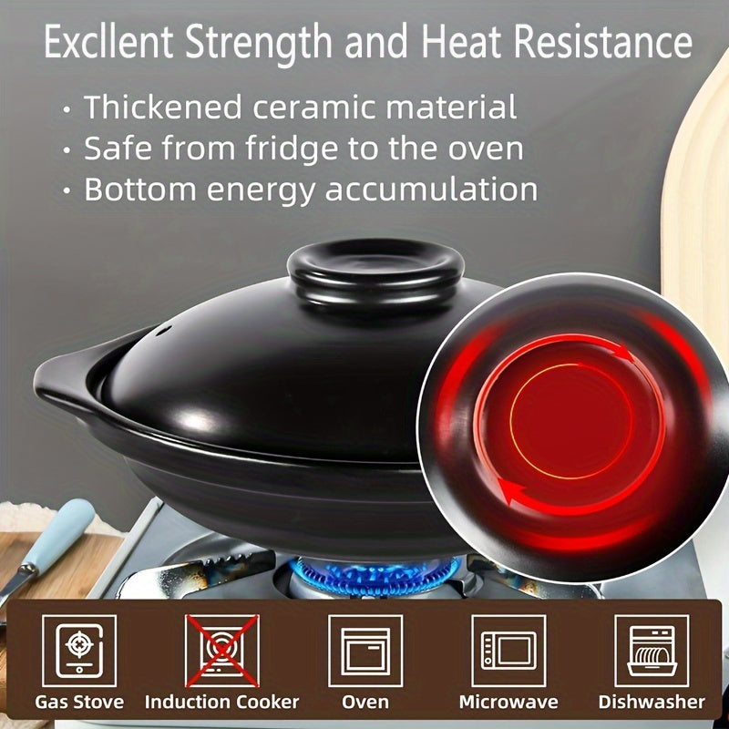 Керамическая запеканка с крышкой, термостойкая, легко очищается, различных размеров