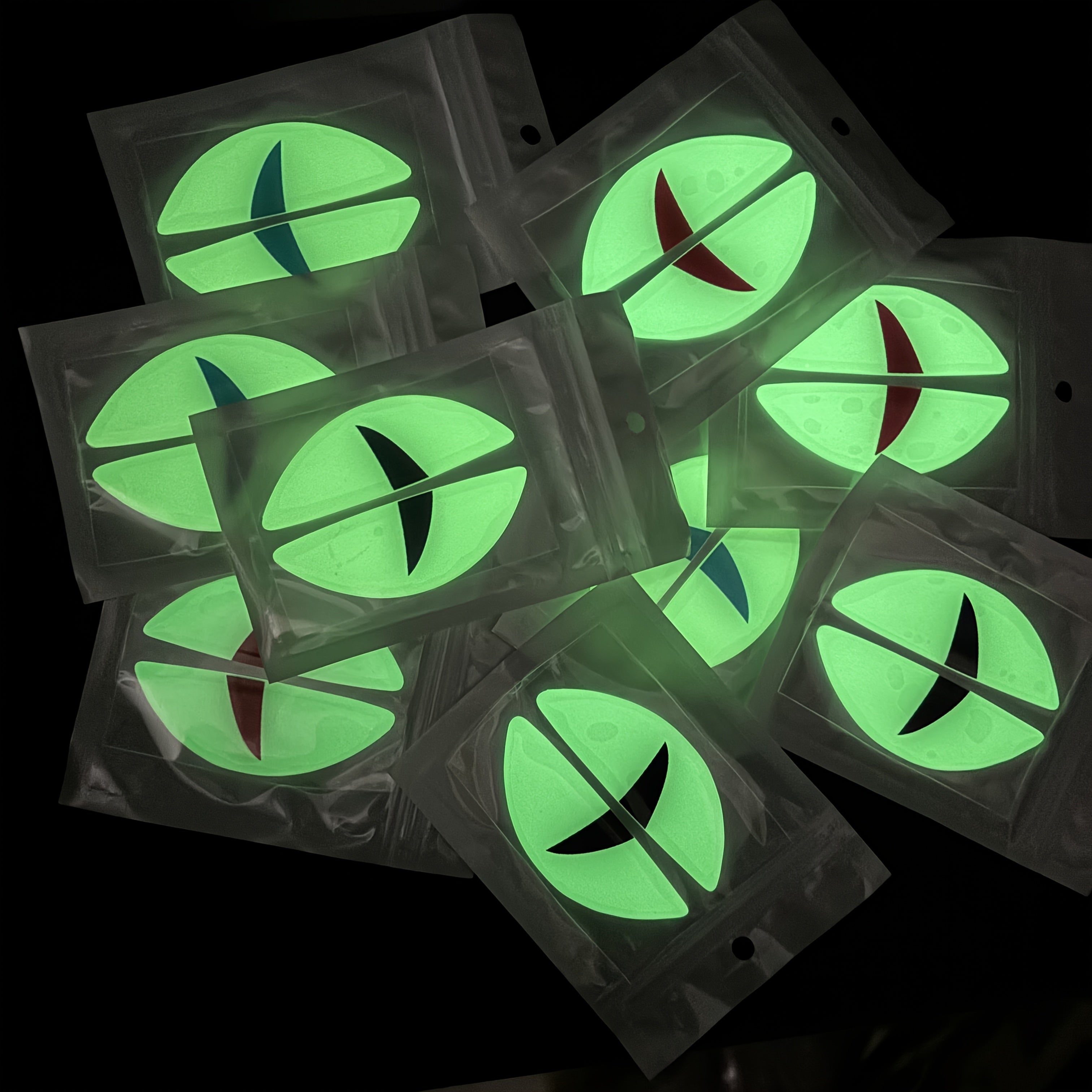 3D светящаяся резиновая наклейка на мотоцикл и автомобиль, ослепительный маленький дьявол, внешняя отделка