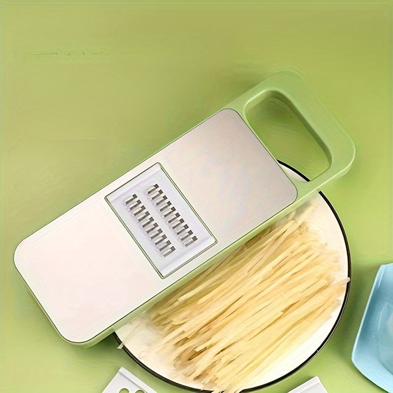 Multi-Functional Stainless Steel Kitchen Tool Grater Shredder Slicer Julienne Peeler
