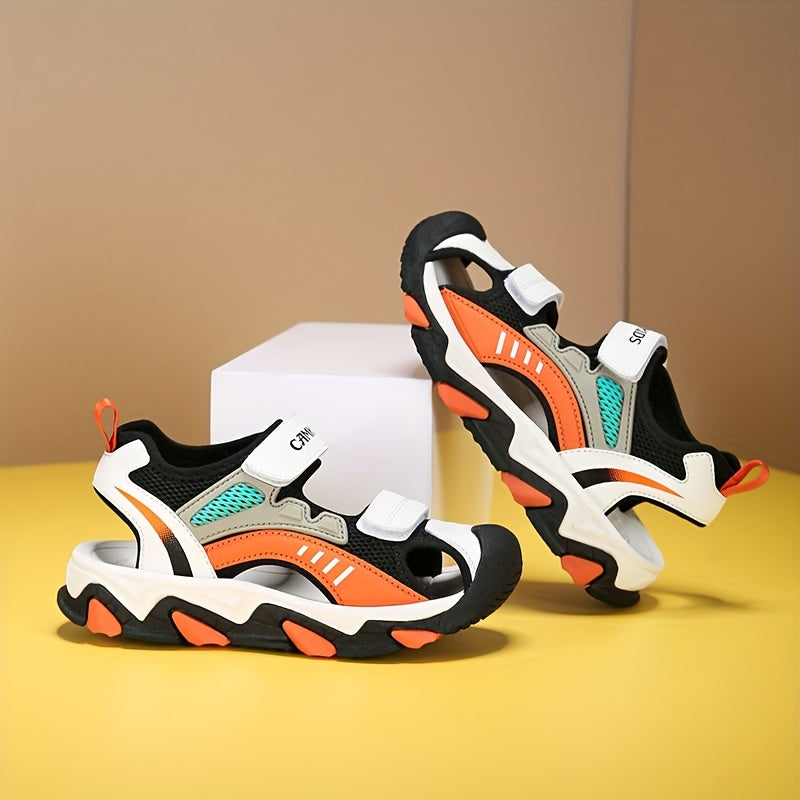 Breathable Summer Beach Sandals for Boys Kids Outdoor Street Fashion Low Top EVA TPR