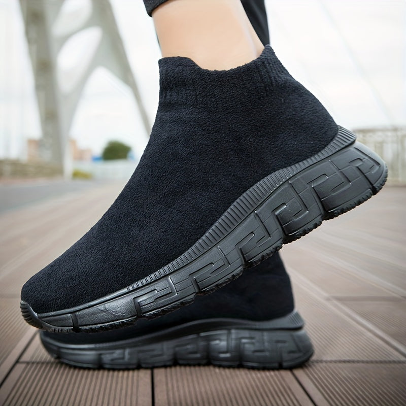 Men's Slip-On Sneakers Athletic Lightweight Breathable Casual Shoes