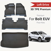All Weather 3D TPE Floor Mats and Cargo Liners for SUV Waterproof
