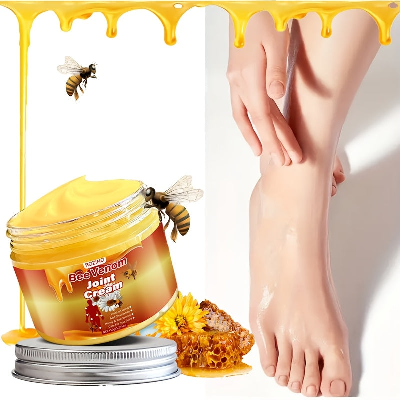 Bee Venom Joint Massage Cream 150g Hydrating Firming with Chamomile Aloe Vera Honey