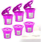 Filtros de café reutilizables de acero inoxidable para K Cup para cafeteras Keurig 1.0 y 2.0 Pack de 3