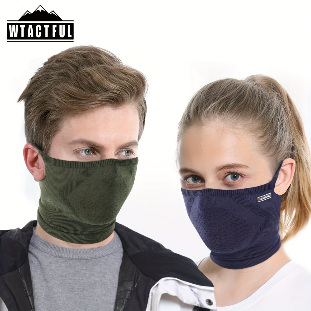 Knitted Face Mask Windproof Breathable for Cycling Running Skiing Men Women