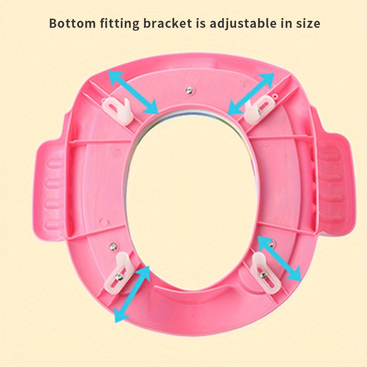 Frog Cartoon Potty Training Seat for Boys and Girls Easy to Clean