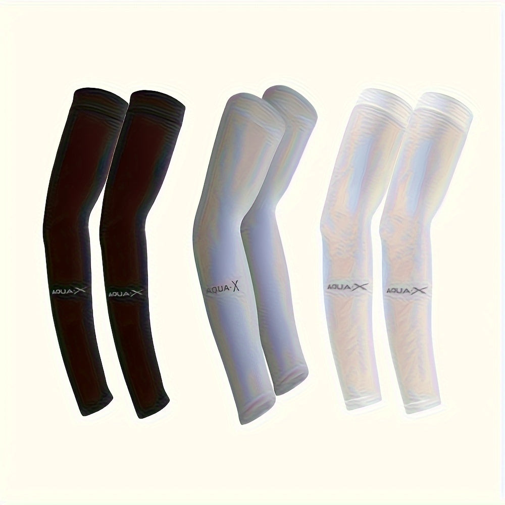 Unisex Compression Arm Sleeves Breathable Summer Sports Cycling Outdoor Travel