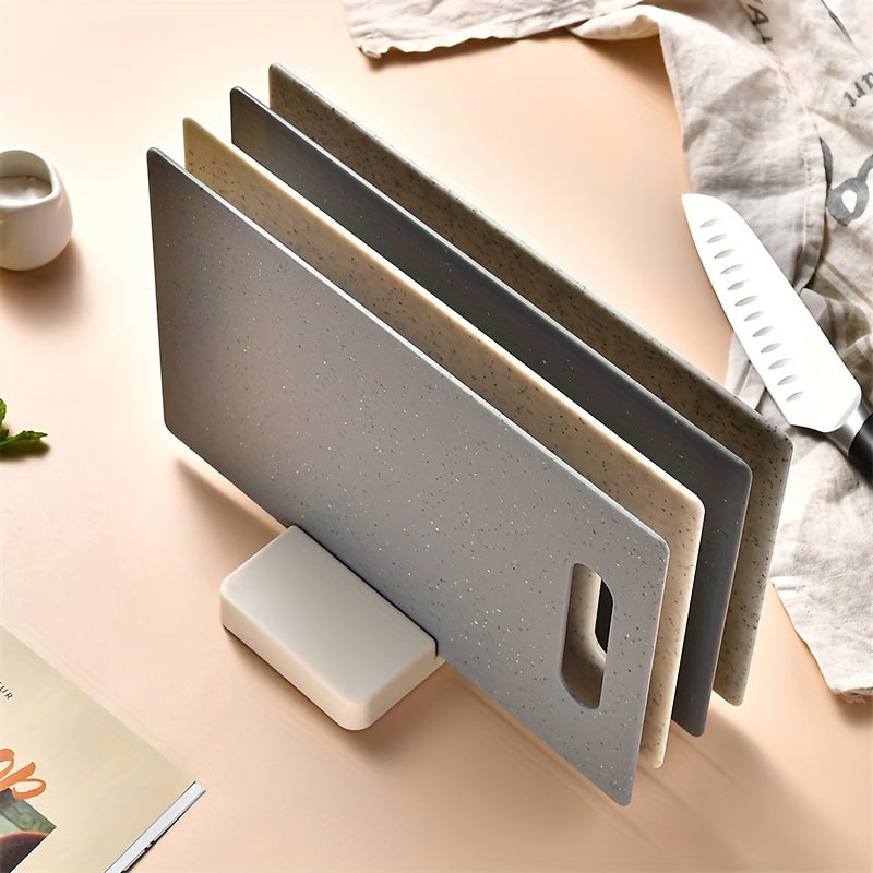 4-Piece Color-Coded Cutting Board Set with Holder BPA-Free Dishwasher Safe