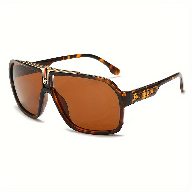 Katta o'lchamdagi qora punk ko'zoynaklar, uniseks moda aksessuarlari, partiyalar va fotosuratlar uchun